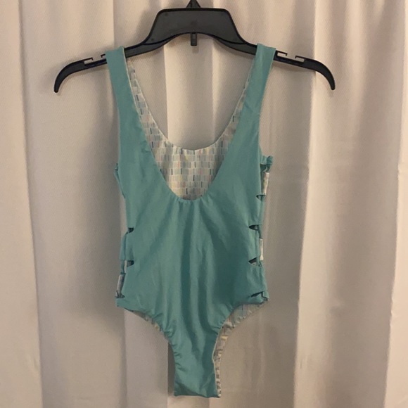 Reversible One Piece Bathing Suit - Picture 6 of 7